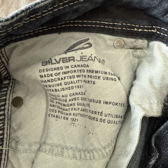 Silver Jeans Women’s Bootcut Western Mid Rise 29x30 Julia - Picture 4 of 11